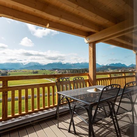 Appartement Koenigsblick Poppler à Hopferau Extérieur photo