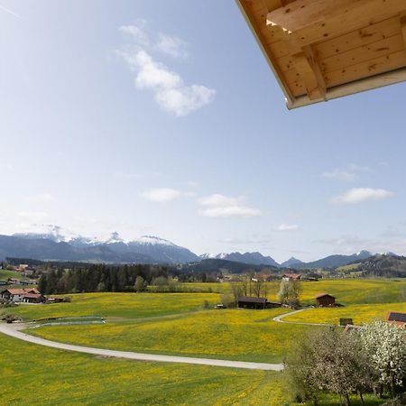 Appartement Koenigsblick Poppler à Hopferau Extérieur photo