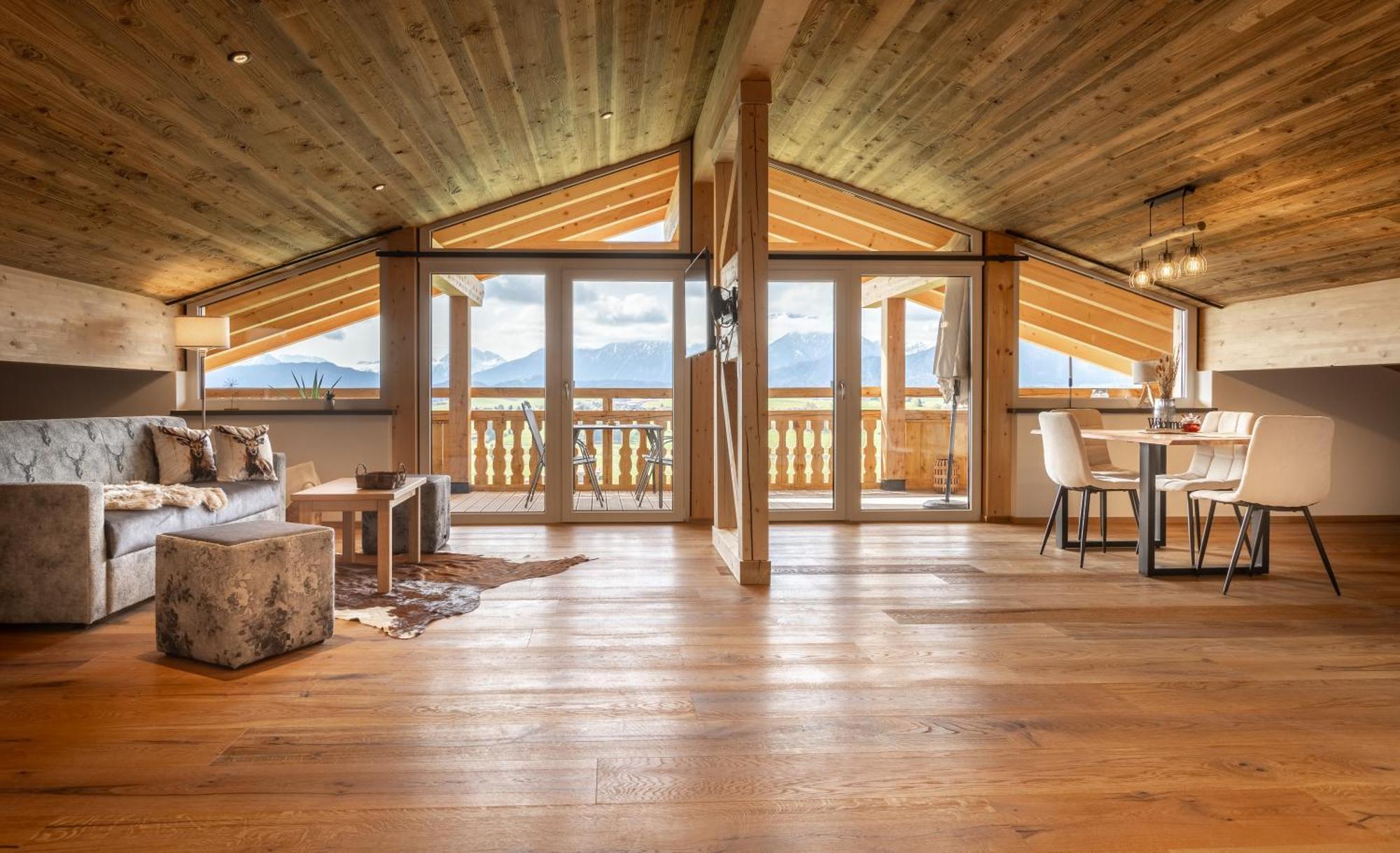 Appartement Koenigsblick Poppler à Hopferau Extérieur photo